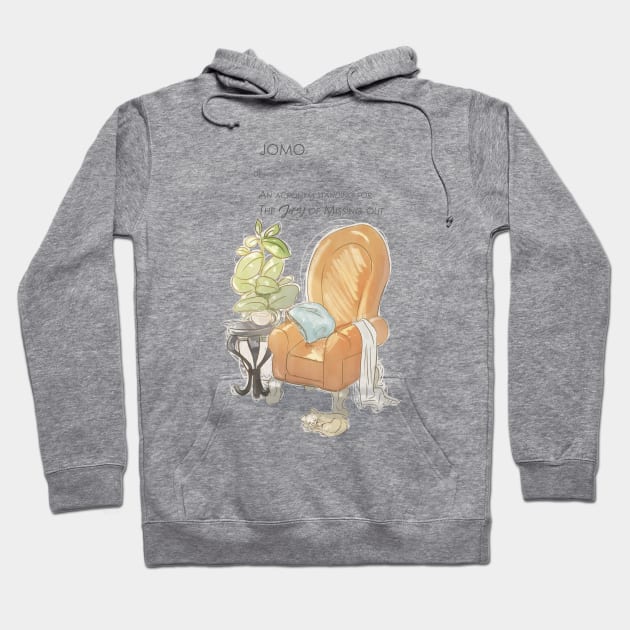 The JOMO Life Hoodie by ArianeTorelli